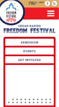 Mobile Screenshot of freedomfestival.com